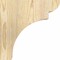 Ekena Millwork Yorktown Rough Sawn Corbel, Douglas Fir, 6"W x 12"D x 12"H COR06X12X12YOR00RDF - alternate 2